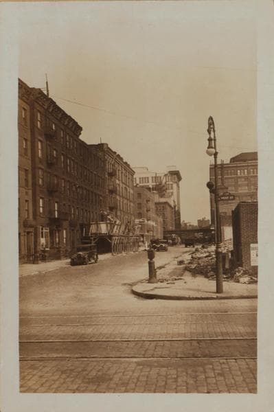 Manhattan: Clarkson Street - West Street, 1930