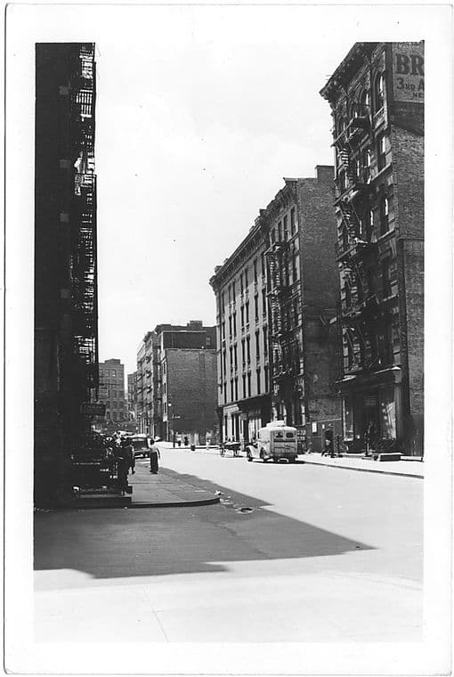 at Lewis Street and Delancy Street, East side to , Manhattan, 1939-05-07