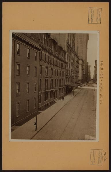 Manhattan: 18th Street - 3rd Avenue, 1915
