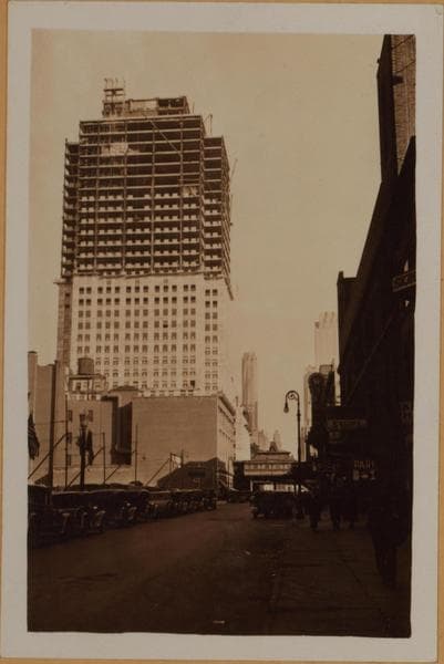 Manhattan: 50th Street - 7th Avenue, 1932–1936