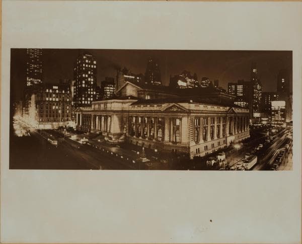 Manhattan: 5th Avenue - 40th Street, 1938