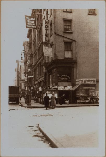 Manhattan: Bleecker Street - Thompson Street, 1940
