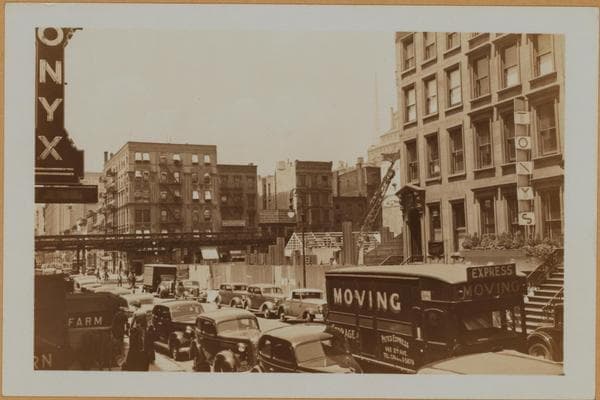 Manhattan: 52nd Street (West) - 6th Avenue, 1937