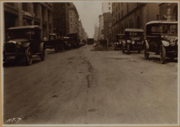 Manhattan: 52nd Street - 6th Avenue, 1921