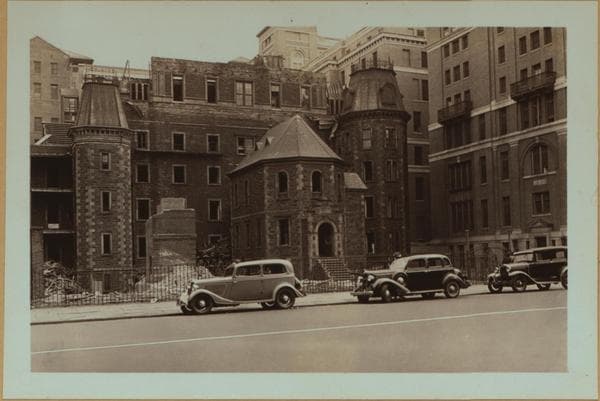 Hospitals - Bellevue Hospital - [Old buildings under demolition.], 1938