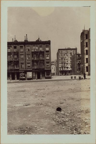 Manhattan: Monroe Street - Scammel Street, 1939