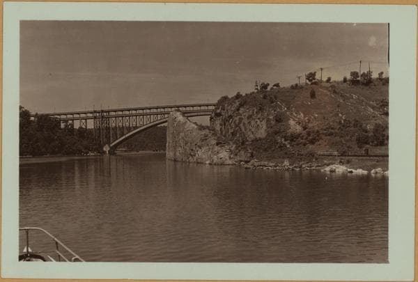 Harlem River - Bronx - Spuyten Duyvil Hill - [New York Central Railroad Bridge.], 1939
