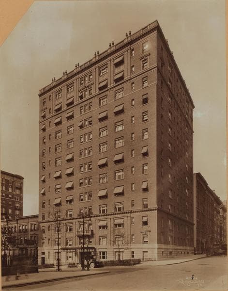Manhattan: West End Avenue - 99th Street (West), 1915
