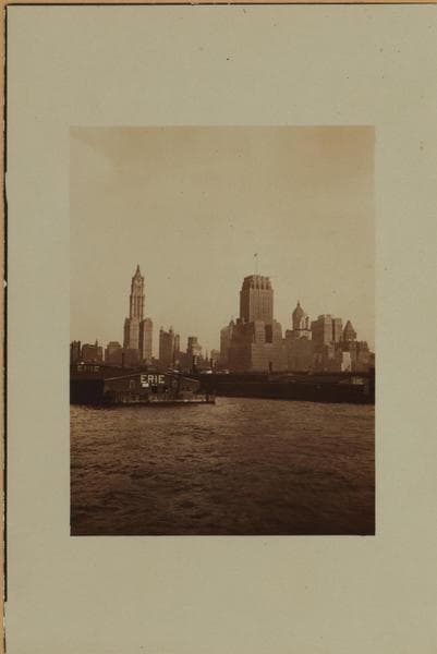 North (Hudson) River - Piers 21-20., 1926