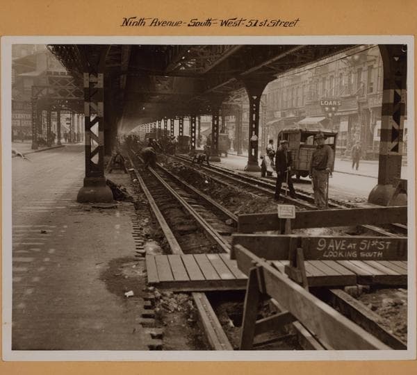 Manhattan: 9th Avenue - 50th Street, 1936