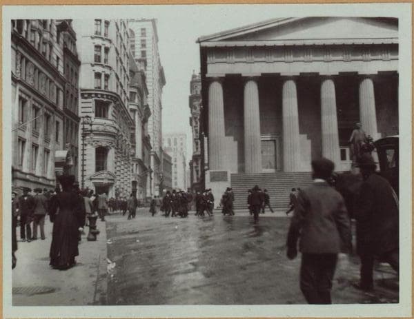 Manhattan: Nassau Street - Wall Street, 1904–1929
