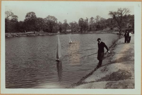 Richmond: [Staten Island] - Clove Lakes Park - Brook's Lake., 1935