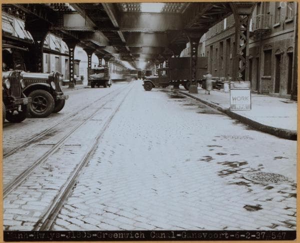 Manhattan: Greenwich Street - Charles Street, 1937