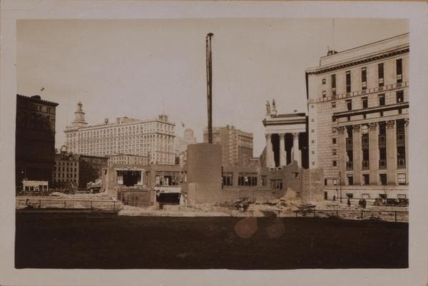 Manhattan: City Hall Place - Duane Street, 1932