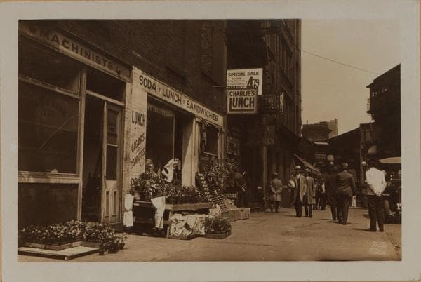 Manhattan: Greenwich Street - Dey Street, 1927