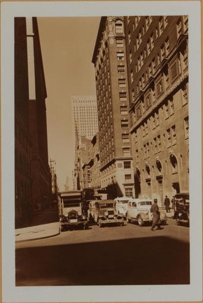Manhattan: 48th Street (East) - Park Avenue, 1937