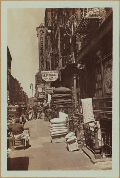 Manhattan: Norfolk Street - Broome Street, 1934