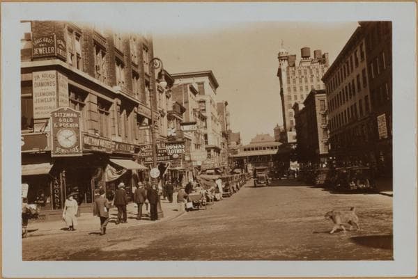 Manhattan: Canal Street - Forsyth Street, 1936