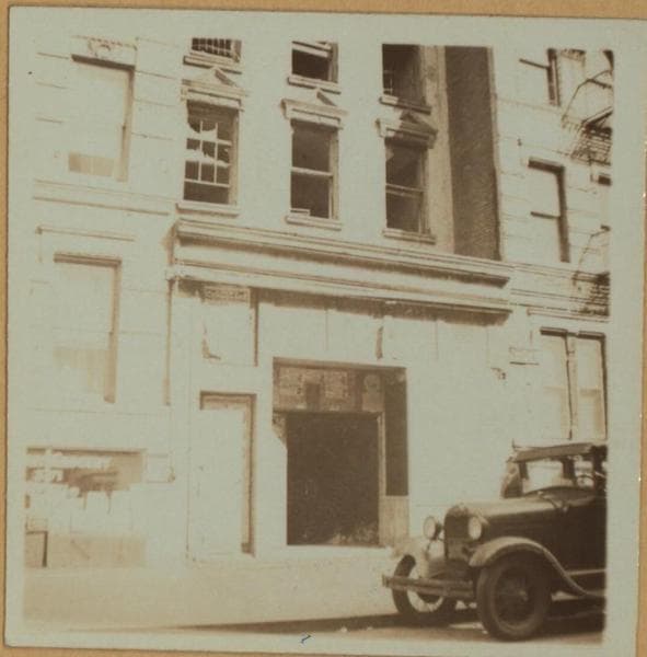Social conditions in Manhattan., 1938