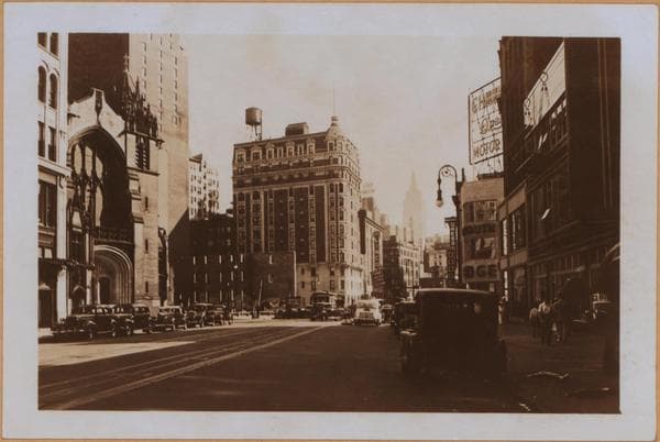 Manhattan: Broadway - 56th Street (West), 1936