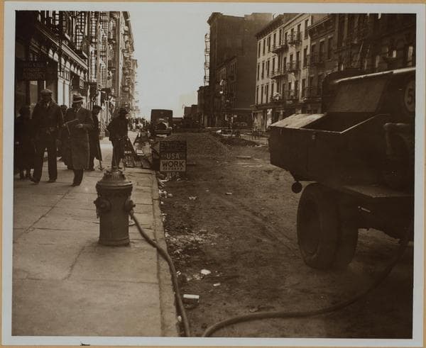 Manhattan: Houston Street (East) - Lewis Street, 1936