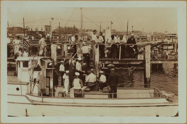 Sheepshead Bay - Brooklyn - East 19th Street - [Flying "D" - Lundy Brothers Restaurant.], 1933–1935