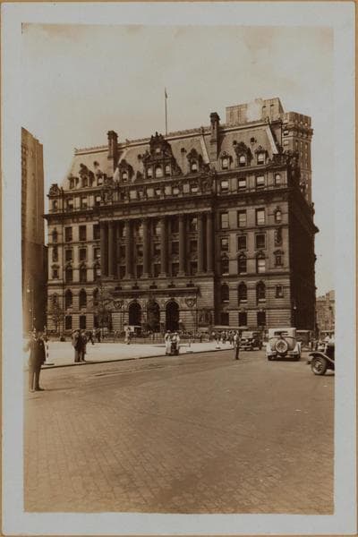 Manhattan: Chambers Street - Centre Street, 1933–1936