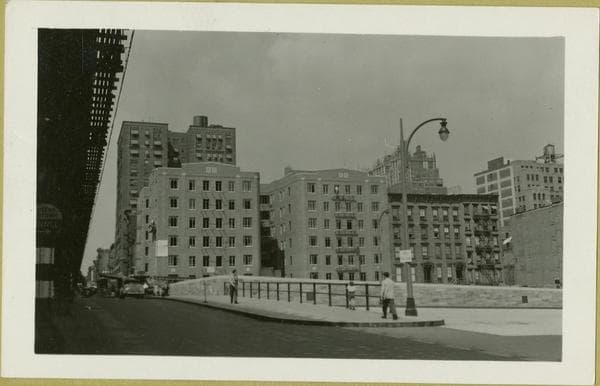 Second Avenue - 37th Street, northeast corner - looking north, 1941-07-20