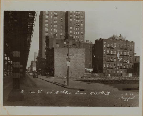 Manhattan: 2nd Ave. - 37th St. E., 1939