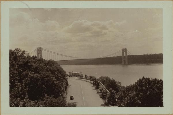 Bridges - George Washington Bridge - [Riverside Drive.], 1930–1936