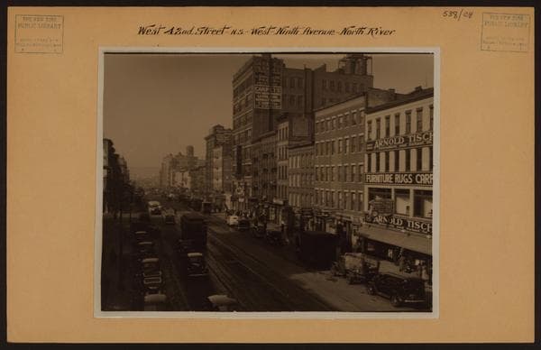 Manhattan: 42nd Street (West) - 9th Avenue, 1938