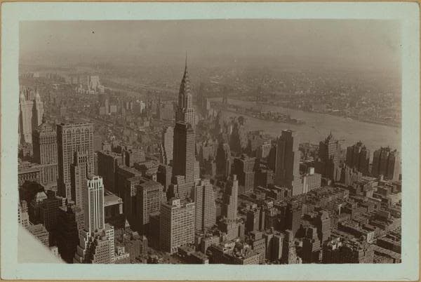 General view - Midtown Manhattan - East 40s., 1931