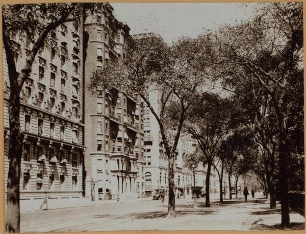 Manhattan: Central Park West - 71st Street (West), 1914