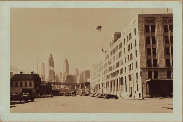 Manhattan: South Street - Market Slip (West)., 1937