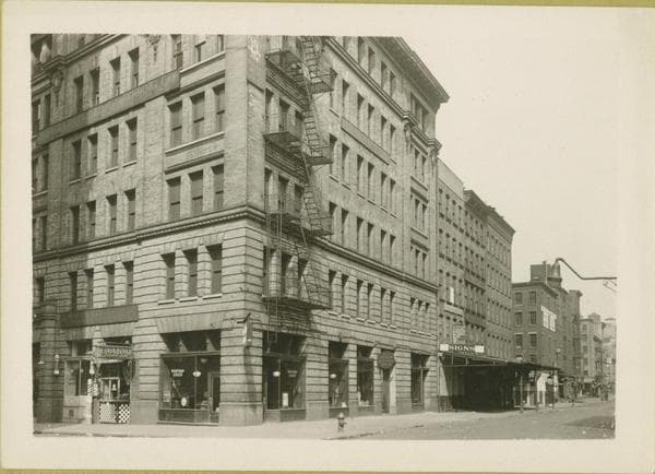 Greenwich Street #278-90 - Chambers Street, southwest corner, 1942-10-11