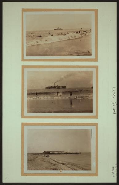 Islands - Coney Island - [Surf bathing.], 1932–1936