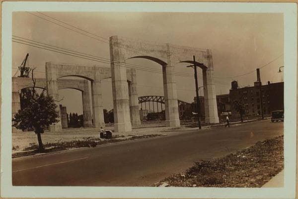 Bridges - triborough Bridge., 1934–1935