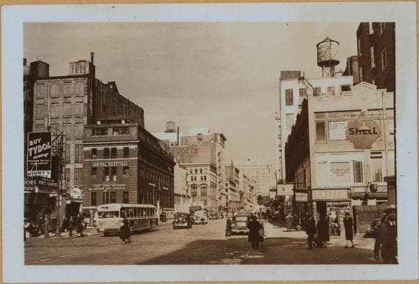 Manhattan: Lafayette Street - Houston Street (East), 1939