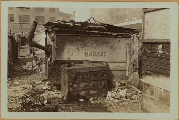 Squatters Colony between Morton and Barrow Streets., 1932–1934
