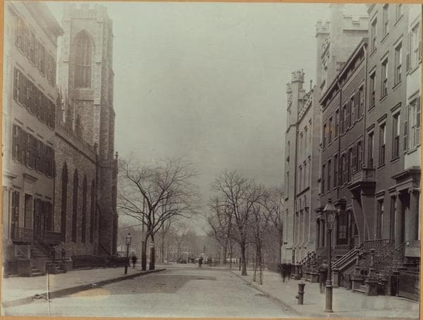Manhattan: Washington Place - Greene Street, 1892