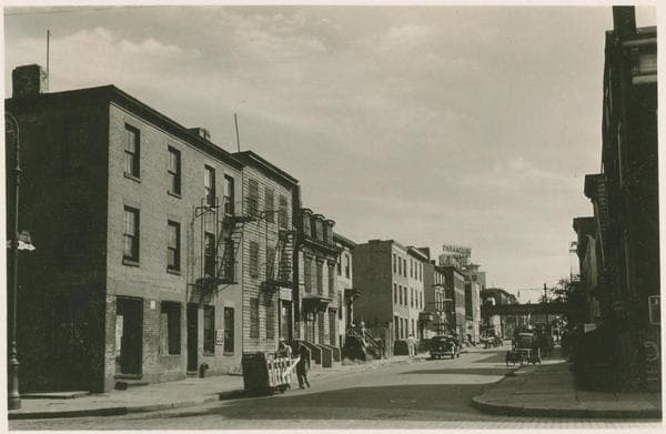 Fleet Place - Johnson Street looking south, 1939-09-06