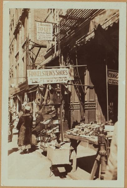 Manhattan: Orchard Street - Rivington Street, 1934