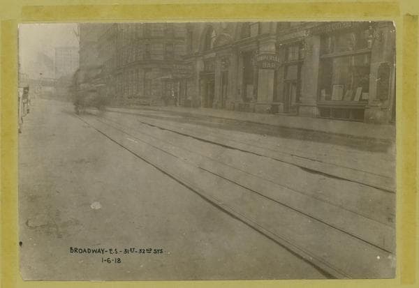 Broadway - 31st Street - 32nd Street, east side, 1918-01-06
