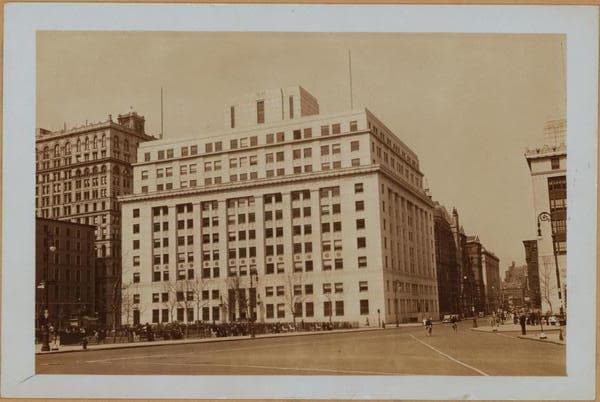 Manhattan: Centre Street - Pearl Street, 1937