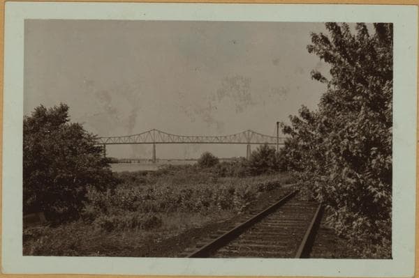 Bridges - Outerbridge Crossing site - [Linking Tottenville, Staten Island to Perth Amboy, New Jersey.], 1929–1936