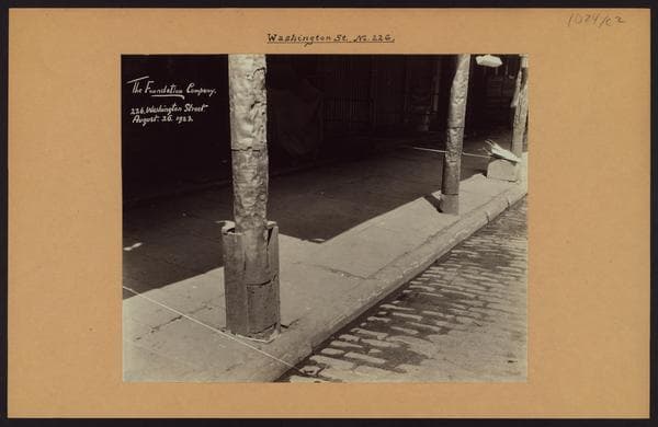 Manhattan: Washington Street - York Street, 1923