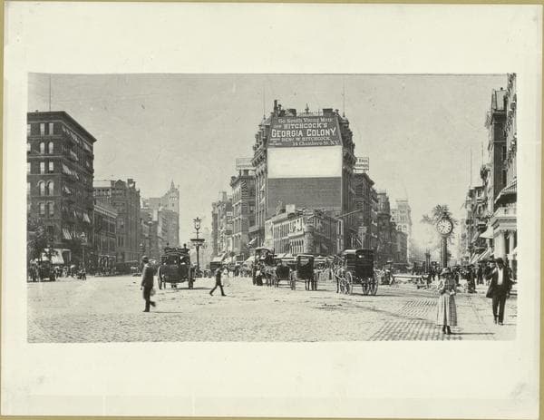 Manhattan: Broadway - 5th Avenue, 1880