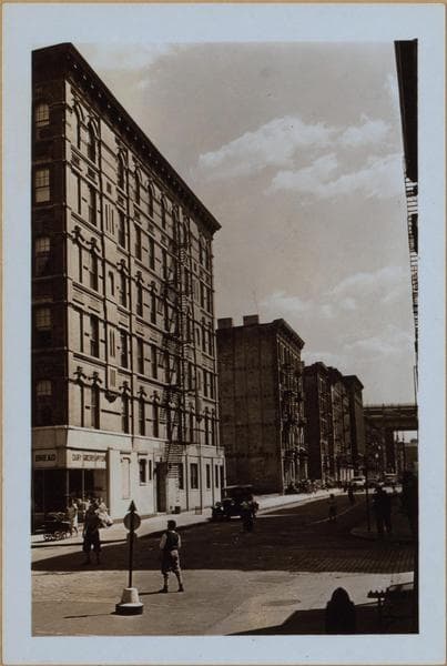 Manhattan: Goerck Street - Stanton Street, 1938