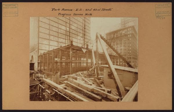 Manhattan: Park Avenue - 41st Street, 1922