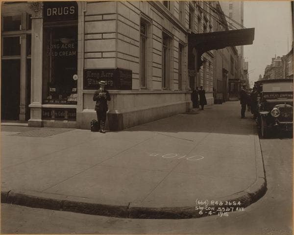 Manhattan: 55th Street (West) - 7th Avenue, 1915